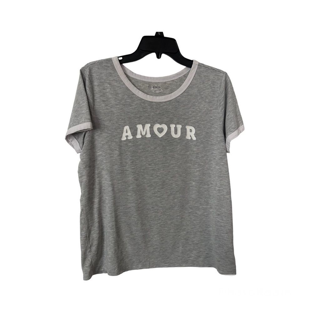 Women’s Amour Grey T-shirt Size XLarge